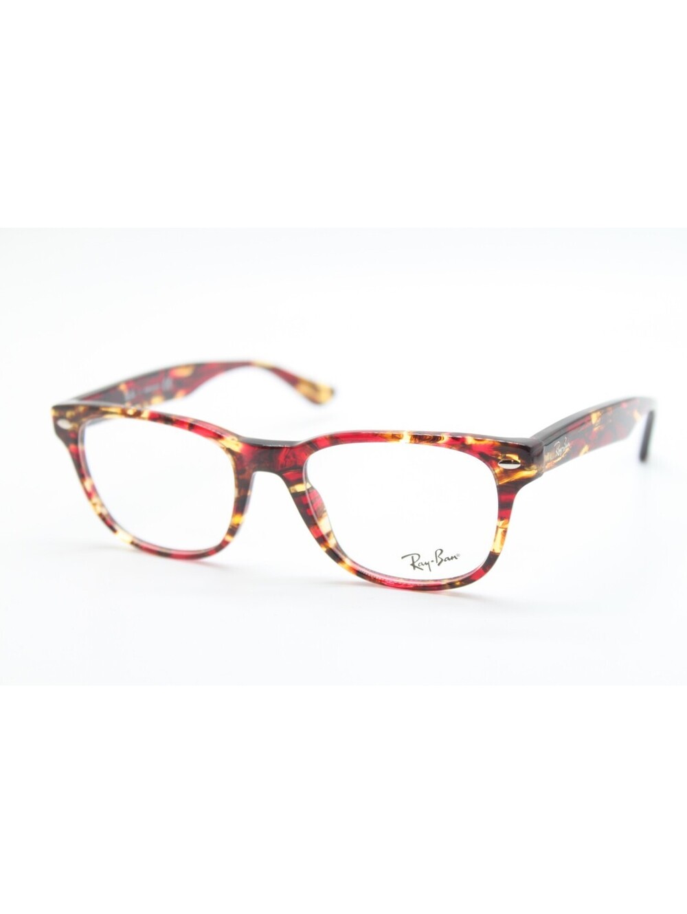 NEW RAY-BAN RB 5359 5710 RED BROWN YELLOW AUTHENTIC EYEGLASSES 51-19